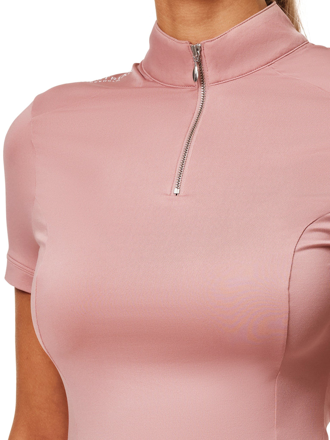 Equestrian Stockholm UV Protection Top Short Sleeve Pink - Top - Kingdom Equestrian