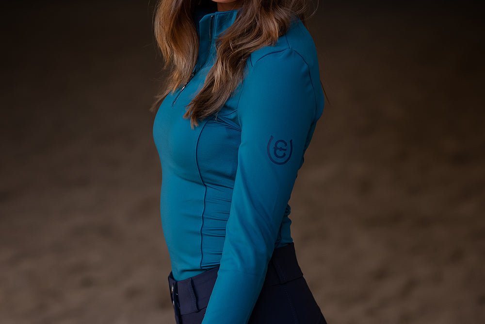 Equestrian Stockholm Vision Top Aurora Blues - Top - Kingdom Equestrian