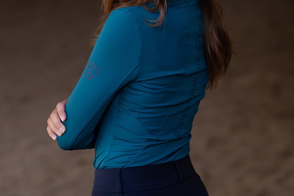 Equestrian Stockholm Vision Top Aurora Blues - Top - Kingdom Equestrian