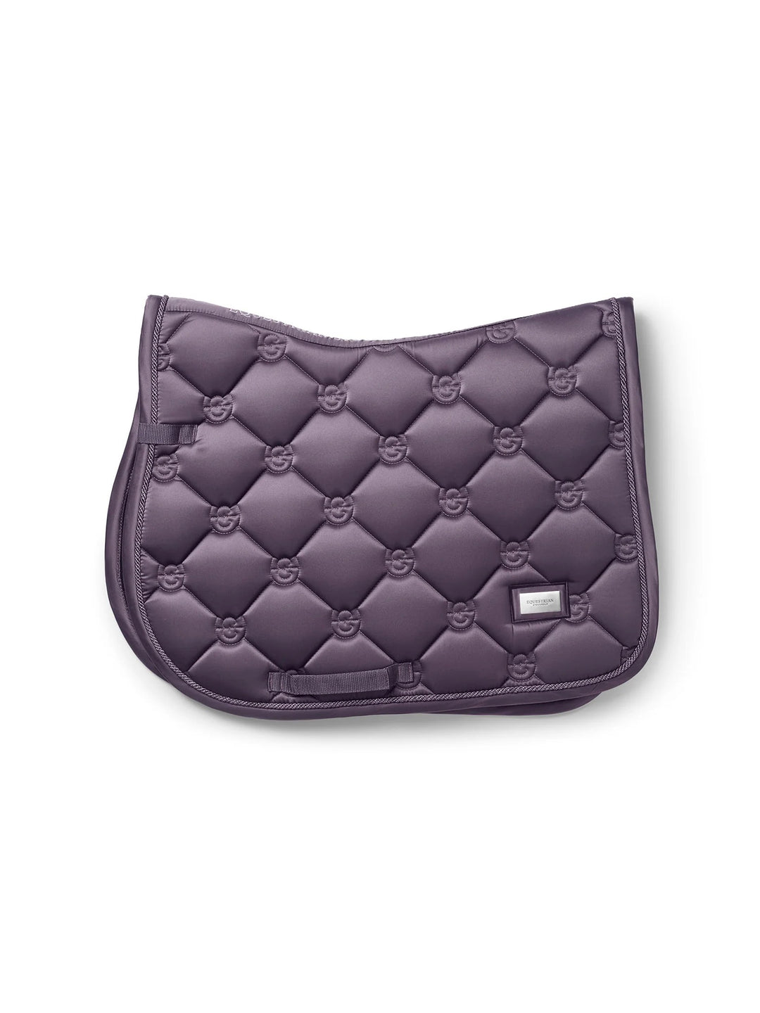 Equestrian Stockholm Classic Jump Saddle Pad - Dark Violet - Jump Saddle Pad - Kingdom Equestrian