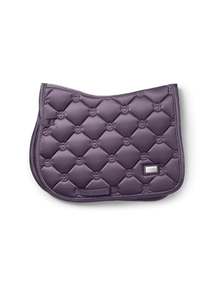 Equestrian Stockholm Classic Jump Saddle Pad - Dark Violet - Jump Saddle Pad - Kingdom Equestrian