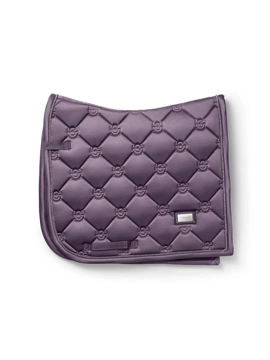 Equestrian Stockholm Classic Dressage Saddle Pad - Dark Violet - Dressage Saddle Pad - Kingdom Equestrian