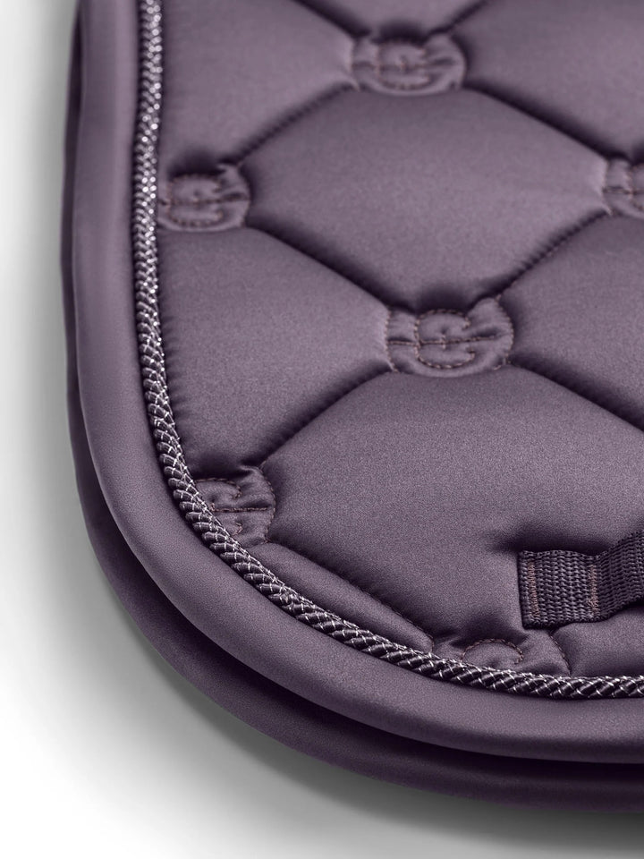 Equestrian Stockholm Classic Jump Saddle Pad - Dark Violet - Jump Saddle Pad - Kingdom Equestrian