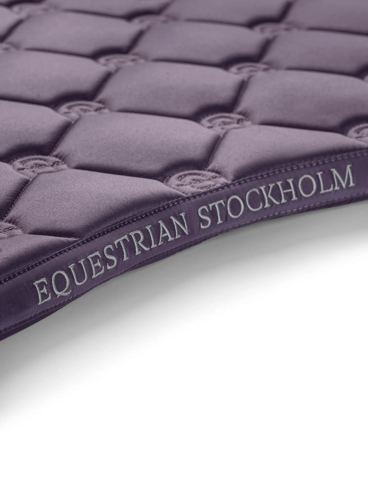 Equestrian Stockholm Classic Jump Saddle Pad - Dark Violet - Jump Saddle Pad - Kingdom Equestrian