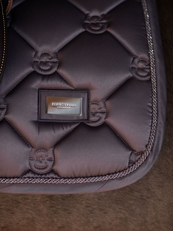 Equestrian Stockholm Classic Jump Saddle Pad - Dark Violet - Jump Saddle Pad - Kingdom Equestrian